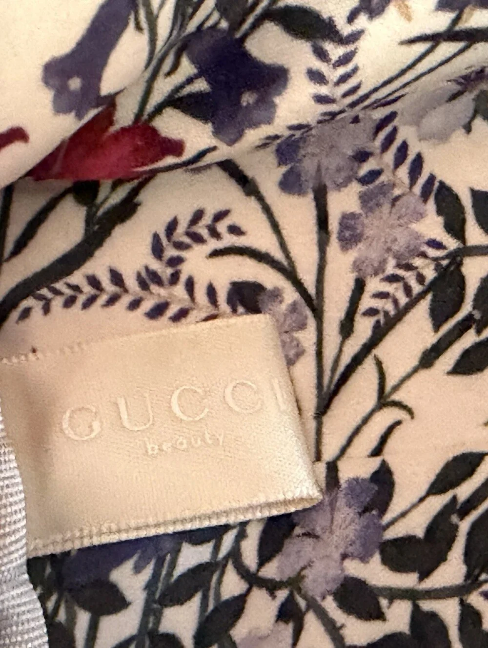 GUCCI Beauty Orange Cosmetic Pouch